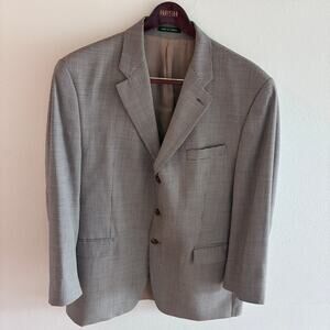 Vintage Lauren Ralph Lauren 46R Wool Houndstooth Sport Coat Blazer Canada